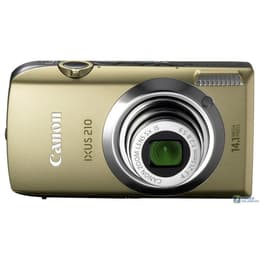 Compact Ixus 210 - Or + canon Zoom Lens 5X IS 4,3-21,5mm f/2.8-5.9 f/2.8-5.9