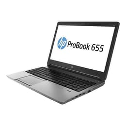 HP ProBook 655 G1 15" A10 2.5 GHz - SSD 256 Go - 8 Go AZERTY - Français