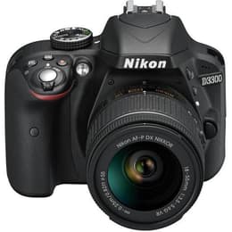 Reflex - Nikon D3300 Noir Nikon AF-P DX Nikkor 18-55mm f/3.5-5.6G
