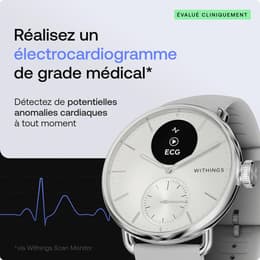 Withings ScanWatch 2 Bluetooth 38 mm - Blanc