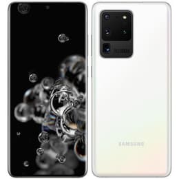 Samsung Galaxy S20 Ultra 5G Dual Sim 128 Go Blanc Débloqué