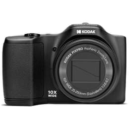 Compact - KODAK Pixpro FZ102 - Noir + Objectif PixPro Aspheric Zoom Lens 24-240mm f/3.6-6.7