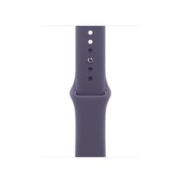 Apple Watch Series 11 (2025) GPS 42 mm - Aluminium Silver - Bracelet sport Mauve