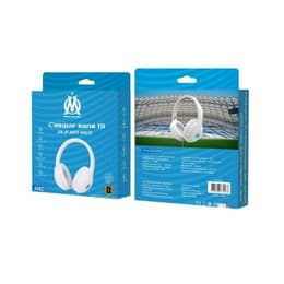 Casque réducteur de bruit gaming sans fil avec micro Toop OM - Blanc