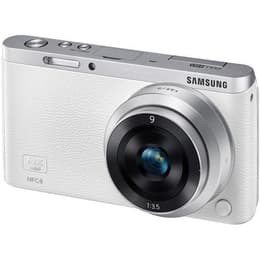 Hybride Samsung Nx-mini - Blanc + Оbjectif Samsung Zoom Lens 9-27 mm f/3.5