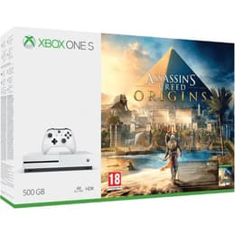 Xbox One S 500Go - Blanc + Assassin's Creed Origins