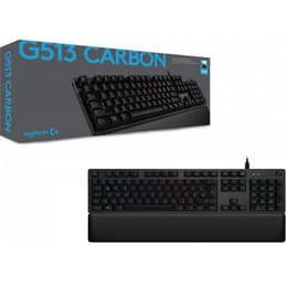 Clavier Logitech QWERTZ Allemand rétroéclairé G513 Carbon