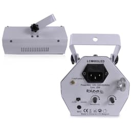 Éclairage Lytor PACK DE 5 JEUX DE LUMIÈRES 2 PAR-MINI Ibiza + OVNI UFO 48 LEDS + 1 DERBY RGBW + 1 GOBO FLOWER