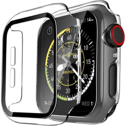 Coque Apple Watch Series 5 - 44 mm - Plastique - Transparent