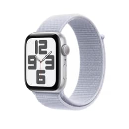 Apple Watch Series SE 2 (2022) GPS 44 mm - Aluminium Silver - Boucle sport Blue