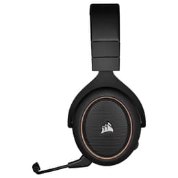Casque réducteur de bruit gaming wireless avec micro Corsair HS70 Pro Wireless - Noir
