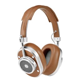 Casque filaire + sans fil avec micro Master & Dynamic MH40 - Marron/Argent