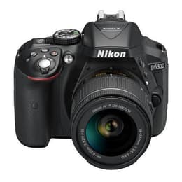 Reflex D5300 - Noir + Nikon Nikon AF-P 18-55mm f/3.5-5.6G VR f/3.5-5.6