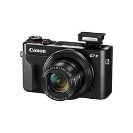 DSLR - Canon PowerShot G7X Mark II - Noir + Canon zoom lens 4.2x 8,8-36,8mm f/1.8-2.8