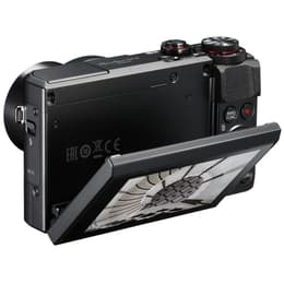 DSLR - Canon PowerShot G7X Mark II - Noir + Canon zoom lens 4.2x 8,8-36,8mm f/1.8-2.8