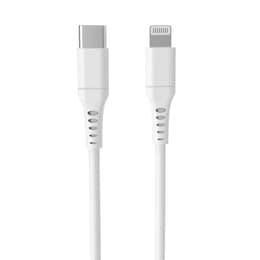 Câble et Prise Murale (USB-C + Lightning) 20W - WTK