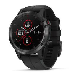 Montre Garmin Cardio GPS Fenix 5 Plus - Noir