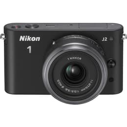 Hybride - Nikon 1 J2 - Noir + Objectif 11-27.5 mm