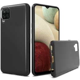 Coque Galaxy A12 - Plastique - Noir