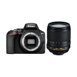 Reflex - Nikon D3500 - Noir + Objectif AF-S Nikkor 18-105mm f / 3.5-5.6G II DX VR