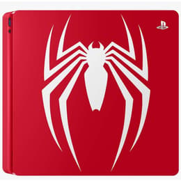 PlayStation 4 Slim 1000Go - Rouge - Edition limitée Marvel’s Spider-Man + Marvel’s Spider-Man