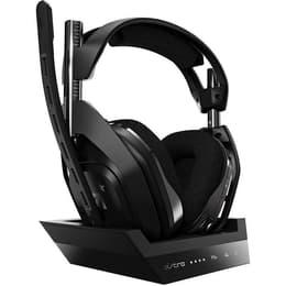 Casque réducteur de bruit gaming sans fil avec micro Astro A50 PS4/PS5/PC + Station - Noir