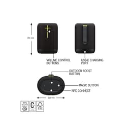 Enceinte Bluetooth Ultimate Ears Epicboom Noir