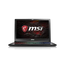 MSI GS63 8RD Stealth 15" Core i7 2.2 GHz - SSD 256 Go + HDD 1 To - 16 Go - Nvidia GeForce GTX 1050 Ti QWERTY - Espagnol