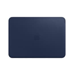 Housse Macbook 15" - Cuir - Bleu