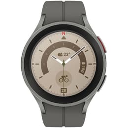 Montre Samsung Cardio GPS Galaxy Watch 5 Pro - Argent