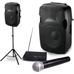 Enceintes sono Ibiza Sound Pack sono portable Enceinte amplifiée 300W, Micro