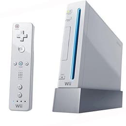 Nintendo Wii + Manettes + Jeu - Blanc