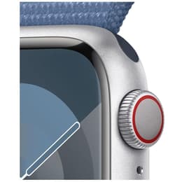Apple Watch Series 9 (2023) GPS 41 mm - Aluminium Silver - Boucle sport Blue