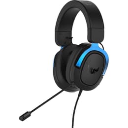 Casque réducteur de bruit gaming filaire avec micro Asus TUF Gaming H3 - Noir/Bleu