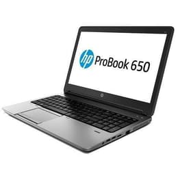 HP ProBook 650 G1 15" Core i5 2.7 GHz - SSD 256 Go - 8 Go QWERTY - Anglais