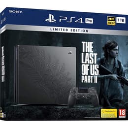 PlayStation 4 Pro 1000Go - Noir - Edition limitée The Last of Us Part II + The Last of Us Part II