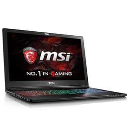 MSI Stealth Pro GS63VR 7RF-263FR 15" Core i7 2.8 GHz - SSD 256 Go + HDD 2 To - 16 Go - NVIDIA GeForce GTX 1060 AZERTY - Français