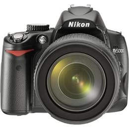 Reflex - Nikon D5000 Noir Nikon AF-S DX Zoom-Nikkor 18-70mm f / 3.5-4.5G IF-ED