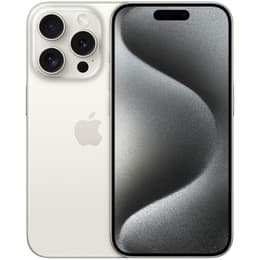 iPhone 15 Pro 128 Go - Titane Blanc - Débloqué