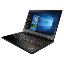 Lenovo ThinkPad P51 15" Core i7 2.9 GHz - Ssd 1 To RAM 16 Go QWERTZ - Allemand