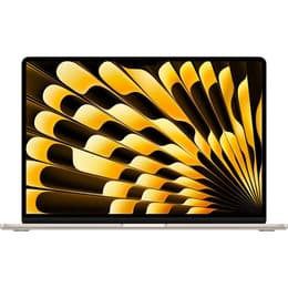 MacBook Air 15" (2024) - Apple M3 avec CPU 8 cœurs et GPU 10 cœurs - 16Go RAM - SSD 1000Go - Écran standard - QWERTY - Anglais
