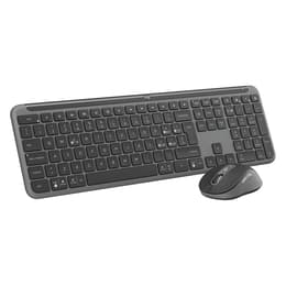 Clavier Logitech QWERTY Italien Sans-fil Signature Slim Combo