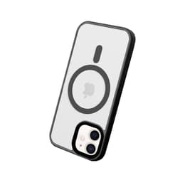 Coque iPhone 12 Mini et 2 écrans de protection - TPU - Transparent et Noir