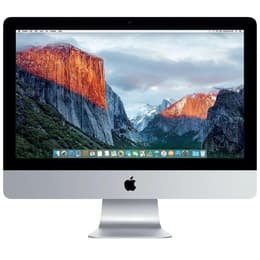 iMac 21" (2017) Core i5-7360U Intel Iris Plus Graphics 640 - 256 Go SSD - 16 GB AZERTY - Français Verre standard