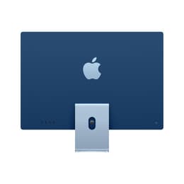 iMac 24" (2021) Apple M1 avec CPU 8 cœurs GPU 7 cœurs - 256 Go SSD - 8 GB QWERTY - Italien Verre standard