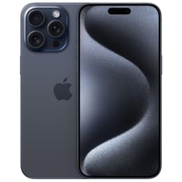 iPhone 15 Pro Max 256 Go - Titane Bleu - Débloqué - Dual eSIM
