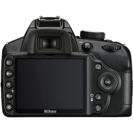 Reflex - Nikon D3200 - Noir +Objectif AF-S DX NIKKON 18-55 mm