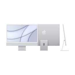 iMac 24" (2021) Apple M1 avec CPU 8 cœurs GPU 8 cœurs - 512 Go SSD - 8 GB QWERTZ - Allemand Verre standard