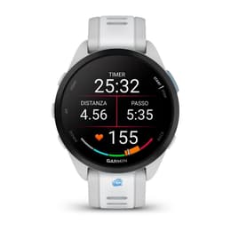 Garmin Forerunner 165 Music Bluetooth 43 mm - Gris/Blanc