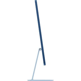iMac 24" (2021) Apple M1 avec CPU 8 cœurs GPU 8 cœurs - 512 Go SSD - 16 GB AZERTY - Français Verre standard